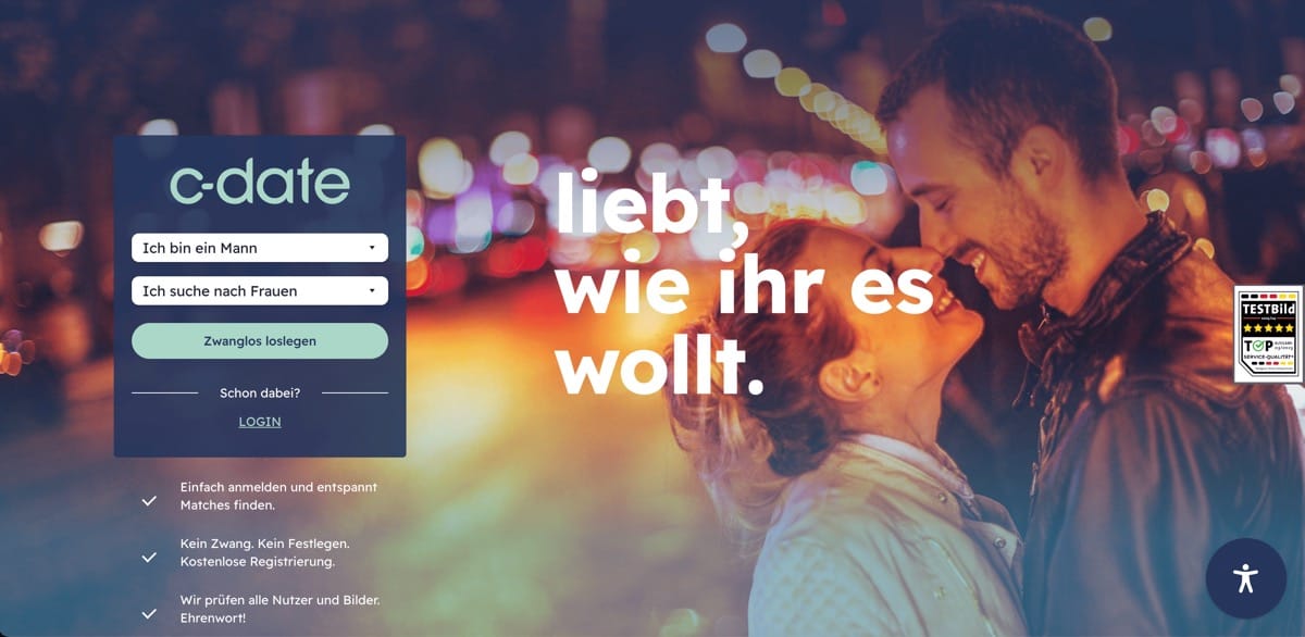 C-Date Startseite